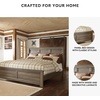 image:imageSignature Design by Ashley Juararo Queen Panel Headboard Dark BrownKing