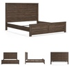 image:imageSignature Design by Ashley Juararo Queen Panel Headboard Dark BrownKing