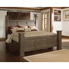 image:imageSignature Design by Ashley Juararo Queen Panel Headboard Dark BrownKingCal King