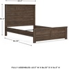image:imageSignature Design by Ashley Juararo Queen Panel Headboard Dark BrownQueen