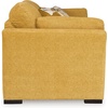 image:imageSignature Design by Ashley Keerwick Scandinavian 2in1 Sofa Sleeper with Folding Gel Memory Foam Mattress and 4 Pillows Queen YellowYellow
