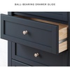 image:imageSignature Design by Ashley Landocken 4 Drawer Tall Blue Dresser for Bedroom4 Drawer Chest