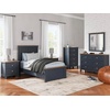 image:imageSignature Design by Ashley Landocken 4 Drawer Tall Blue Dresser for Bedroom4 Drawer Chest