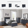 image:imageSignature Design by Ashley Landocken 4 Drawer Tall Blue Dresser for Bedroom4 Drawer Chest