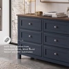 image:imageSignature Design by Ashley Landocken 4 Drawer Tall Blue Dresser for Bedroom6 Drawer Dresser