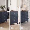 image:imageSignature Design by Ashley Landocken 4 Drawer Tall Blue Dresser for Bedroom6 Drawer Dresser