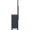 image:imageSignature Design by Ashley Landocken 4 Drawer Tall Blue Dresser for BedroomDresser and Mirror