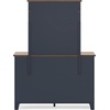 image:imageSignature Design by Ashley Landocken 4 Drawer Tall Blue Dresser for BedroomDresser and Mirror