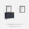 image:imageSignature Design by Ashley Landocken 4 Drawer Tall Blue Dresser for BedroomDresser and Mirror