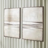 image:imageSignature Design by Ashley Large Neutral Abstract Wall Art Set of 2