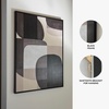 image:imageSignature Design by Ashley Large Neutral Framed Abstract Canvas Wall Art
