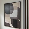 image:imageSignature Design by Ashley Large Neutral Framed Abstract Canvas Wall Art