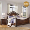 image:imageSignature Design by Ashley Lavinton King 4 Poster Bed Cherry BrownKing