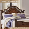image:imageSignature Design by Ashley Lavinton King 4 Poster Bed Cherry BrownKing
