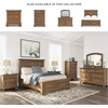 image:imageSignature Design by Ashley Lettner Dresser for Bedroom 7 Drawer Burnished Gray Chest 65Inch Wide Traditional Style Hidden Storage for Small Valuables Light GrayBrown