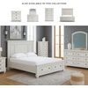 image:imageSignature Design by Ashley Lettner Dresser for Bedroom 7 Drawer Burnished Gray Chest 65Inch Wide Traditional Style Hidden Storage for Small Valuables Light GrayAntique White