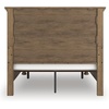 image:imageSignature Design by Ashley Lettner Dresser for Bedroom 7 Drawer Burnished Gray Chest 65Inch Wide Traditional Style Hidden Storage for Small Valuables Light GrayBrown