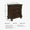 image:imageSignature Design by Ashley Lettner Dresser for Bedroom 7 Drawer Burnished Gray Chest 65Inch Wide Traditional Style Hidden Storage for Small Valuables Light GrayBlack