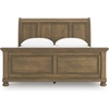 image:imageSignature Design by Ashley Lettner Dresser for Bedroom 7 Drawer Burnished Gray Chest 65Inch Wide Traditional Style Hidden Storage for Small Valuables Light GrayBrown