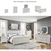 image:imageSignature Design by Ashley Lettner Dresser for Bedroom 7 Drawer Burnished Gray Chest 65Inch Wide Traditional Style Hidden Storage for Small Valuables Light GrayWhite
