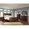 image:imageSignature Design by Ashley Lettner Dresser for Bedroom 7 Drawer Burnished Gray Chest 65Inch Wide Traditional Style Hidden Storage for Small Valuables Light GrayDark Brown