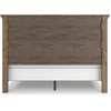 image:imageSignature Design by Ashley Lettner Dresser for Bedroom 7 Drawer Burnished Gray Chest 65Inch Wide Traditional Style Hidden Storage for Small Valuables Light GrayBrown
