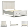 image:imageSignature Design by Ashley Lettner Dresser for Bedroom 7 Drawer Burnished Gray Chest 65Inch Wide Traditional Style Hidden Storage for Small Valuables Light GrayAntique White