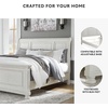 image:imageSignature Design by Ashley Lettner Dresser for Bedroom 7 Drawer Burnished Gray Chest 65Inch Wide Traditional Style Hidden Storage for Small Valuables Light GrayAntique White
