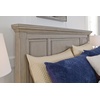 image:imageSignature Design by Ashley Lettner Dresser for Bedroom 7 Drawer Burnished Gray Chest 65Inch Wide Traditional Style Hidden Storage for Small Valuables Light GrayLight Gray