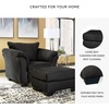 image:imageSignature Design by Ashley Manual Rocker Recliner Chair Cobblestone DarcyBlack