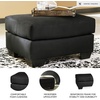 image:imageSignature Design by Ashley Manual Rocker Recliner Chair Cobblestone DarcyBlack