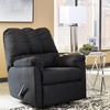 image:imageSignature Design by Ashley Manual Rocker Recliner Chair Cobblestone DarcyBlack