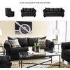 image:imageSignature Design by Ashley Manual Rocker Recliner Chair Cobblestone DarcyBlack
