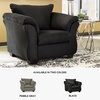 image:imageSignature Design by Ashley Manual Rocker Recliner Chair Cobblestone DarcyBlack