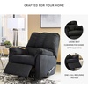 image:imageSignature Design by Ashley Manual Rocker Recliner Chair Cobblestone DarcyBlack