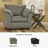image:imageSignature Design by Ashley Manual Rocker Recliner Chair Cobblestone DarcyCobblestone