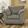 image:imageSignature Design by Ashley Manual Rocker Recliner Chair Cobblestone DarcyCobblestone