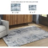 image:imageSignature Design by Ashley Memory Foam Area Rug BlueWhite 5x7411 x 611 Rectangular
