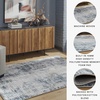 image:imageSignature Design by Ashley Memory Foam Area Rug BlueWhite 5x7411 x 611 Rectangular