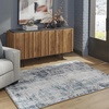 image:imageSignature Design by Ashley Memory Foam Area Rug BlueWhite 5x7411 x 611 Rectangular