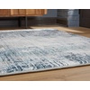 image:imageSignature Design by Ashley Memory Foam Area Rug BlueWhite 5x777 x 96 Rectangular