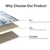 image:imageSignature Design by Ashley Memory Foam Area Rug BlueWhite 5x777 x 96 Rectangular