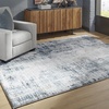 image:imageSignature Design by Ashley Memory Foam Area Rug BlueWhite 5x777 x 96 Rectangular