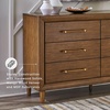 image:imageSignature Design by Ashley Mid Century Modern 6 Drawer Dresser for Bedroom6 Drawer Dresser