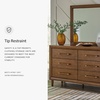 image:imageSignature Design by Ashley Mid Century Modern 6 Drawer Dresser for BedroomContemporary