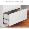 image:imageSignature Design by Ashley Onita 2Drawer White Nightstand Bedside TableWhite