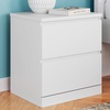 image:imageSignature Design by Ashley Onita 2Drawer White Nightstand Bedside TableWhite