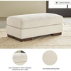 image:imageSignature Design by Ashley Oversized Accent Chair and a Half Birch BeigeOff White