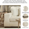 image:imageSignature Design by Ashley Oversized Accent Chair and a Half Birch BeigeOff White