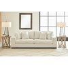 image:imageSignature Design by Ashley Oversized Accent Chair and a Half Birch BeigeOff White